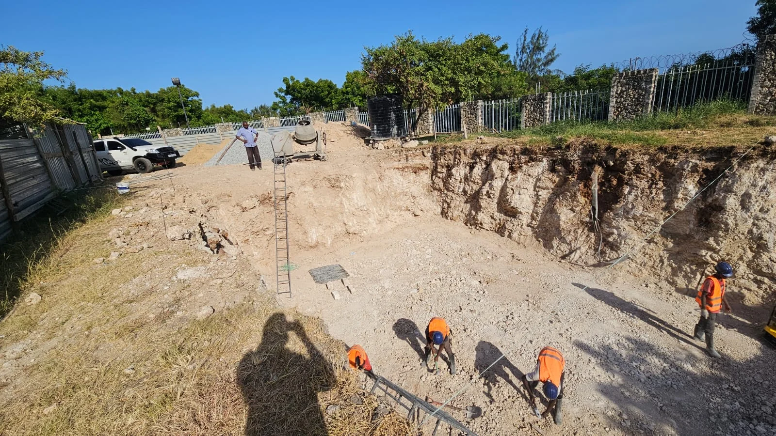 Aga Khan – Rainwater Tank Works – project photograph 2