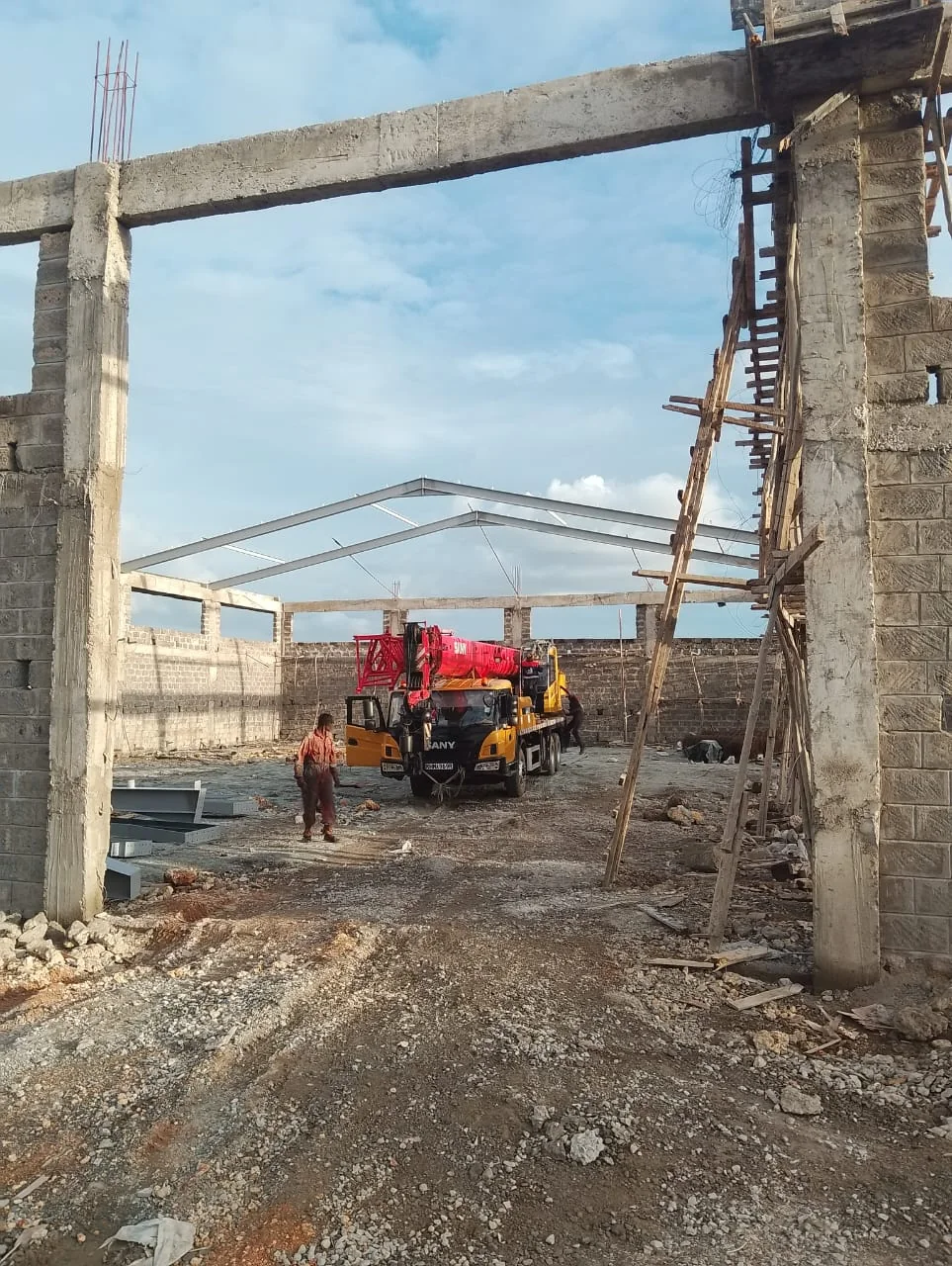 Bonje Roofing Works – structural steel and roofing installation works