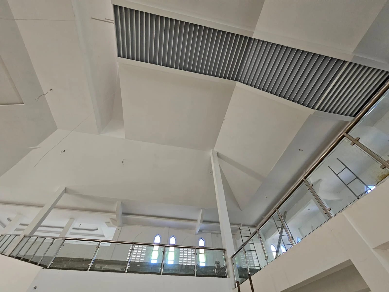 Completed ceiling works at Kongowea church