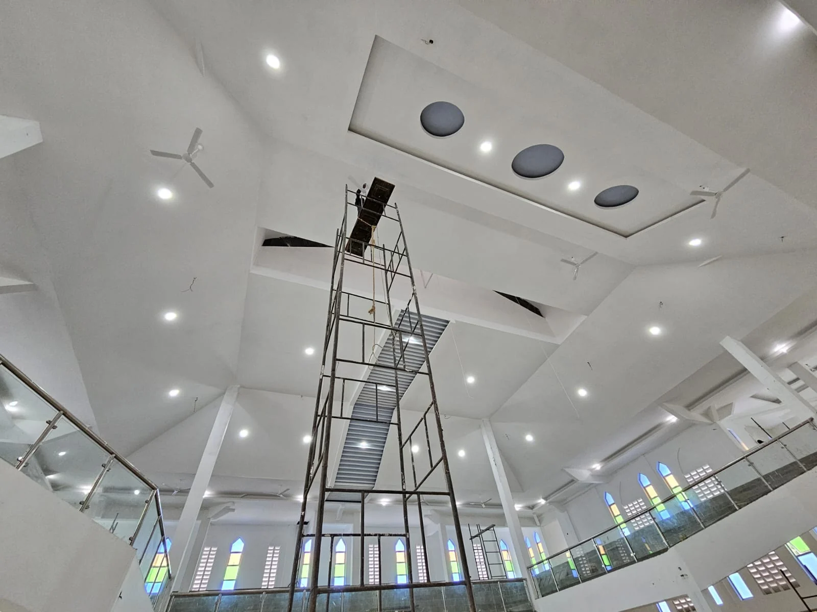 Kongowea Church – Ceiling Works – project photograph 3