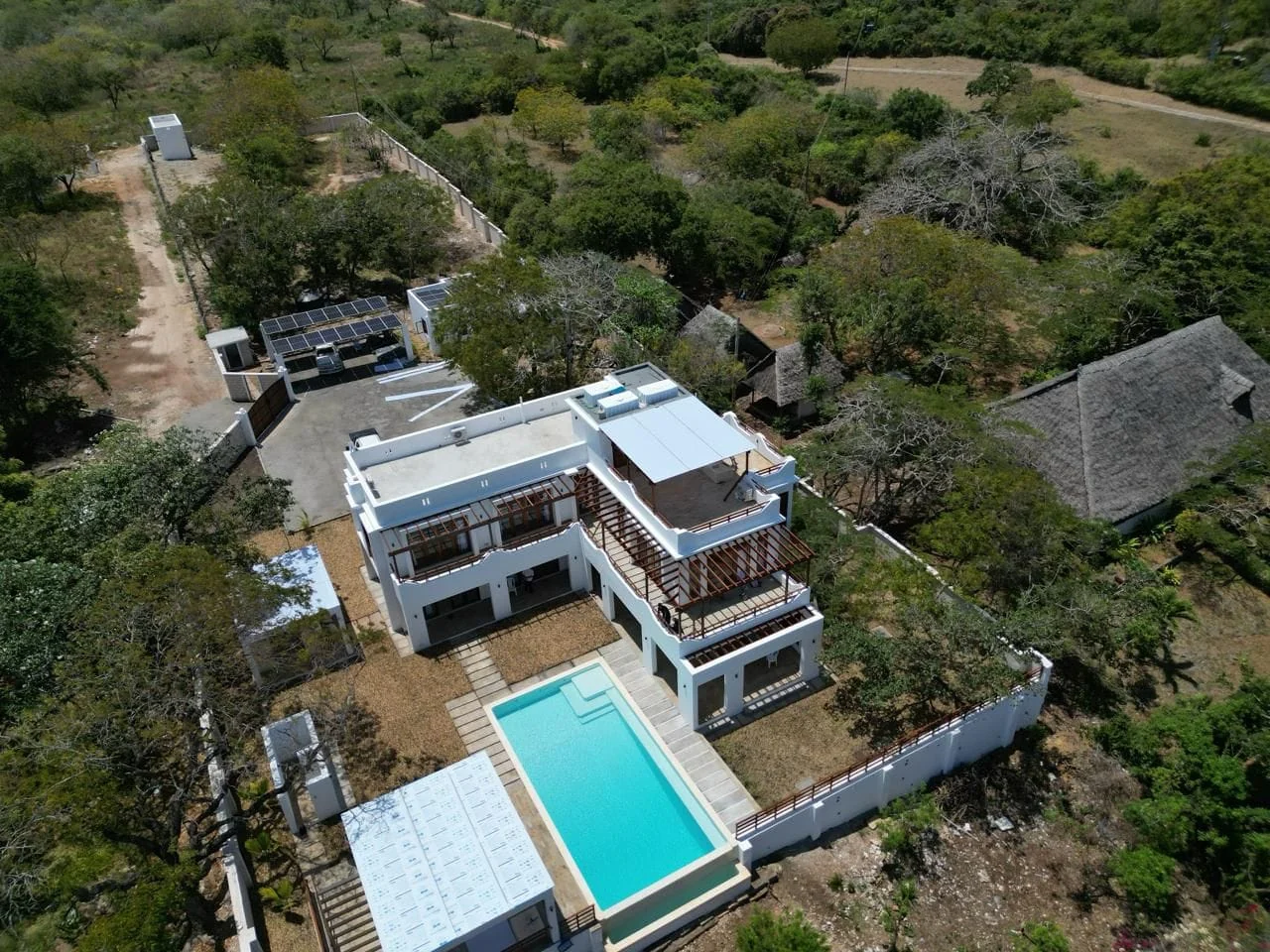 Completed private residence in Tiwi with swimming pool